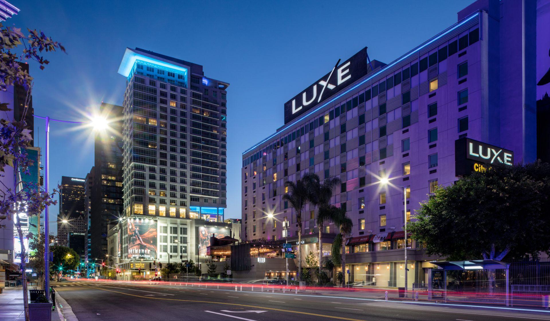 ルクセ　シティセンター　ホテル ロサンゼルス エクステリア 写真